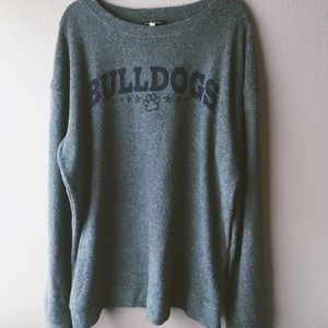 Slouchy & Stretch Grey Sweater